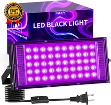 50W LED Black Light IP66 Waterproof  Outdoor Blacklight Flood