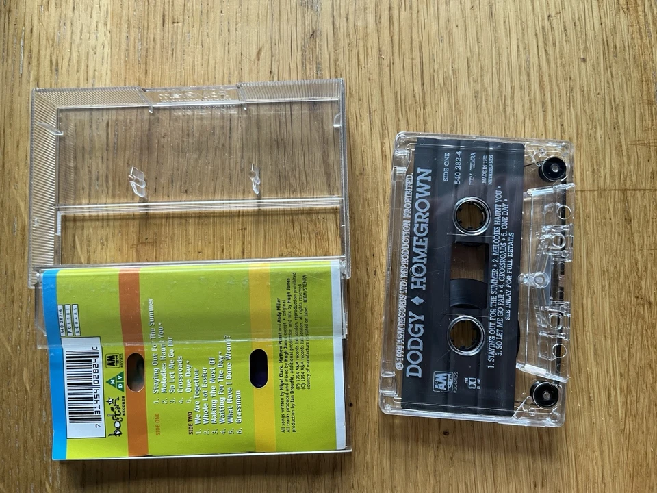 Dodgy – Homegrown - Cassette Tape (Signed by Nigel Clarke) - Image 4 of 4