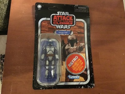 Jango Fett Retro Collection Star Wars Attack Of The Clones Episode II
