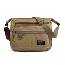 Rfid Crossbody Messenger Bag with Water Bottle Holders, 13 inch Laptop Should...