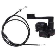 7/8'' 22mm Thumb Throttle Cable Accelerator Handle Assembly for 50cc 70cc 90c...