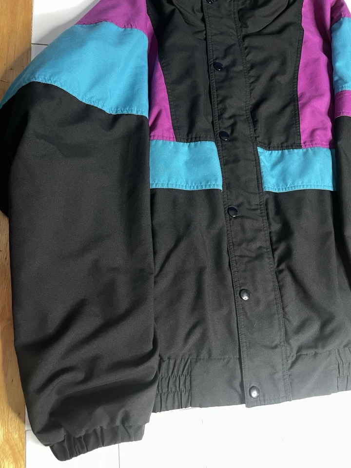 Vintage Etonic Golfwear Gore Tex Women’s XL Color Block Track Suit 90s - Image 3 of 4