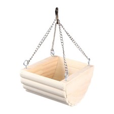 Hamster Hideout House for Gerbils Bird Nest Cage Parrot Cockatiel Hammock