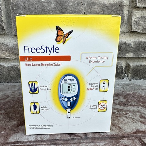 Freestyle Lite Diabetes Blood Monitoring Meter NEW Exp. 02/29 - 11/28 - Picture 2 of 3
