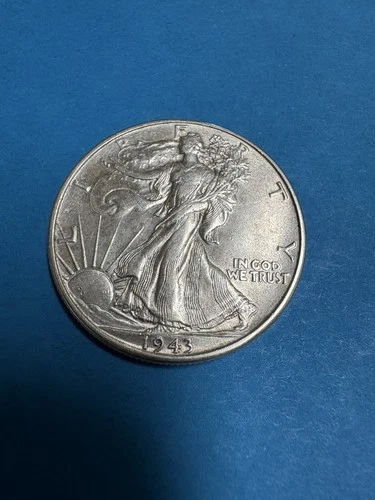1943 Walking Liberty Half Dollar - NICE BU Condition