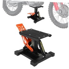 Adjustable Dirt Bike Stand Motorcycle Lift Jack 1000 Lbs Capacity Hydraulic