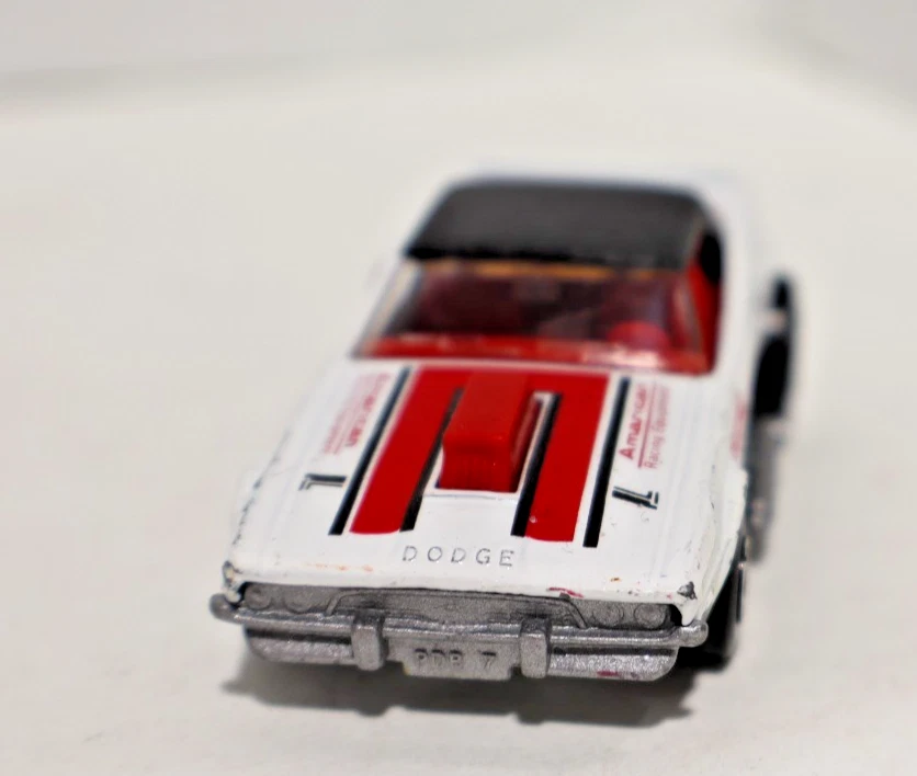 Rare 1992 Matchbox Dodge Challenger Toyman White Variant Sam's Club Speed Racer - Image 3 of 4