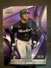 2025 Topps Chrome Black XAVIER EDWARDS Purple Refractor 27/75 #74 - Marlins
