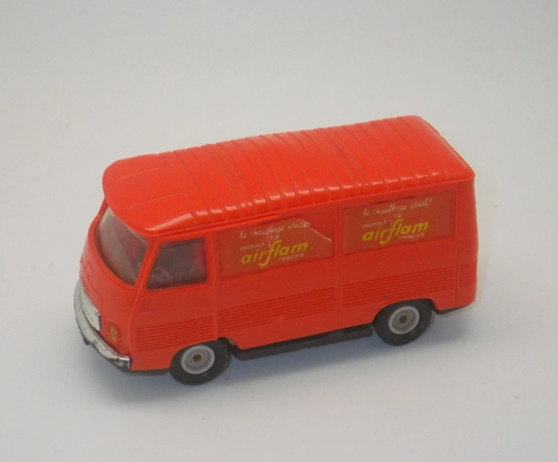 Miniature Renault Estafette ERIA, échelle 1/45, Fourgon Orange, Fabriquée En France, Occasion