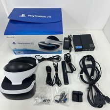 Sony PlayStation VR PS PSVR CUH-ZVR2 For PS4 Console Set Headset Tested Working