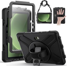 Case for Samsung Galaxy Tab Active 5Pro 10.1", Heavy Duty Shockproof Case with S