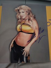 Rosa Mendes Signed Sexy 8x10 Wwe Wwf Photo