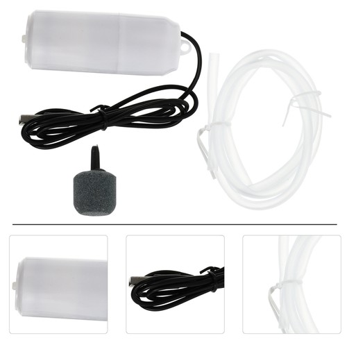 Pump Aquarium Air Small USB Charging for Fish Tank - Picture 3 of 12