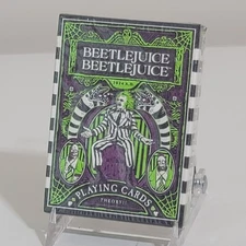 BEETLEJUICE BEETLEJUICE Movie Premium Playing Cards Official Theory11 Deck NEW