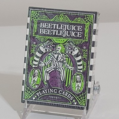 BEETLEJUICE BEETLEJUICE Movie Premium Playing Cards Official Theory11 Deck NEW