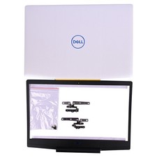 For Dell G3 15 3590 LCD 3HKFN LCD Back Cover Front Bezel Hinges Screws Blue Logo