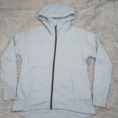 VETEMENTS Felpa The North Face donna S blu con cappuccio logo Gorpcore tasca corsa