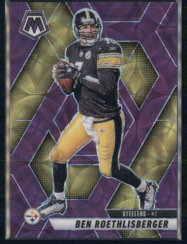 2025 Panini Mosaic - Ben Roethlisberger Purple Scope #9
