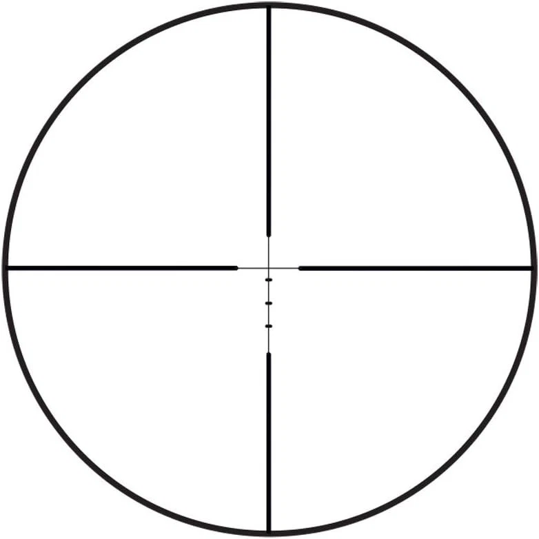 Mira para rifle Burris Hunting duradera Droptine con retícula balística Plex 3-9x 40 mm Foto 4 de 4