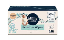 Millie Moon Sensitive Wipes - 648ct