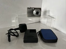 Olympus Digital Camera FE-280 8.0MP Silver Fully Working W Charger