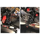 Anodized Rearset Central Frame Bolts Black For Ducati SUPERSPORT 939 S 17-18