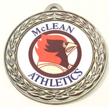 McLean Athletics Bird Mascot Participation Medal Award McLean VA Virginia Sports