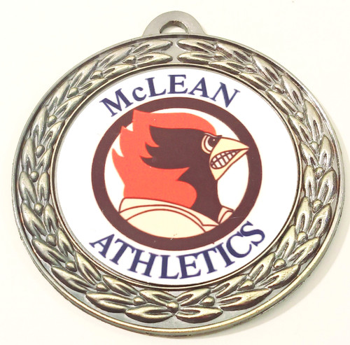 McLean Athletics Bird Mascot Participation Medal Award McLean VA Virginia Sports