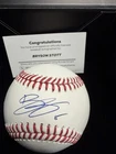2026 Under Wraps Autographed MLB Baseballs Ball Bryson Stott Fanatics Authentic