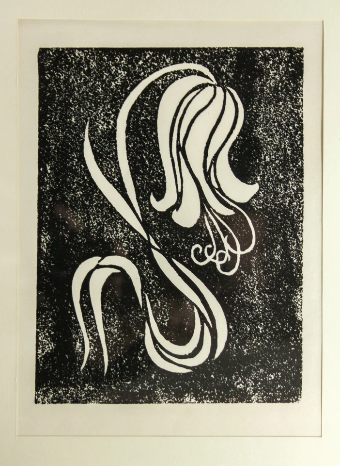 Holzschnitt Blumen Blüten Stillleben Thilo Maatsch - Bild 2 von 4