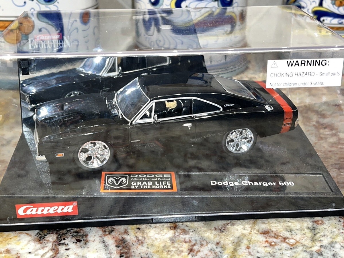 Carrera Evolution 27144 NEW Dodge Charger 500 RARE SPINNER WHEELS