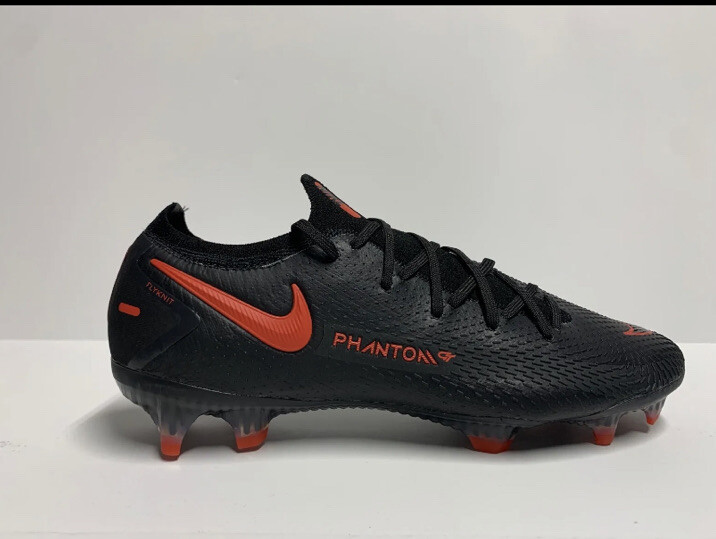 Nike Phantom GT Elite FG ACC Soccer Cleats Black Chile Red Size