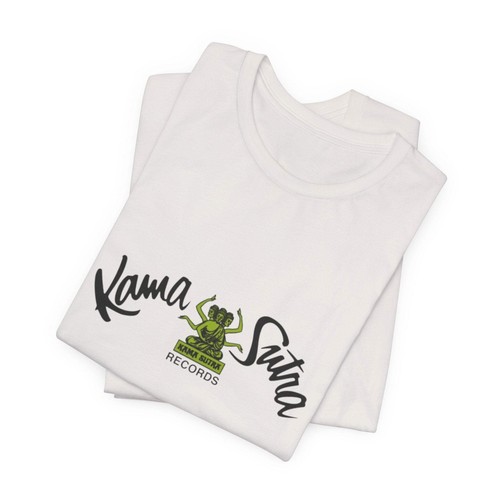 Vintage Kama Sutra Records Label Logo Unisex Jersey Short Sleeve T-Shirt - Picture 14 of 80