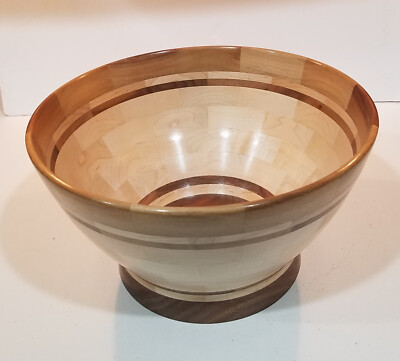 Segmented Turned Bowl