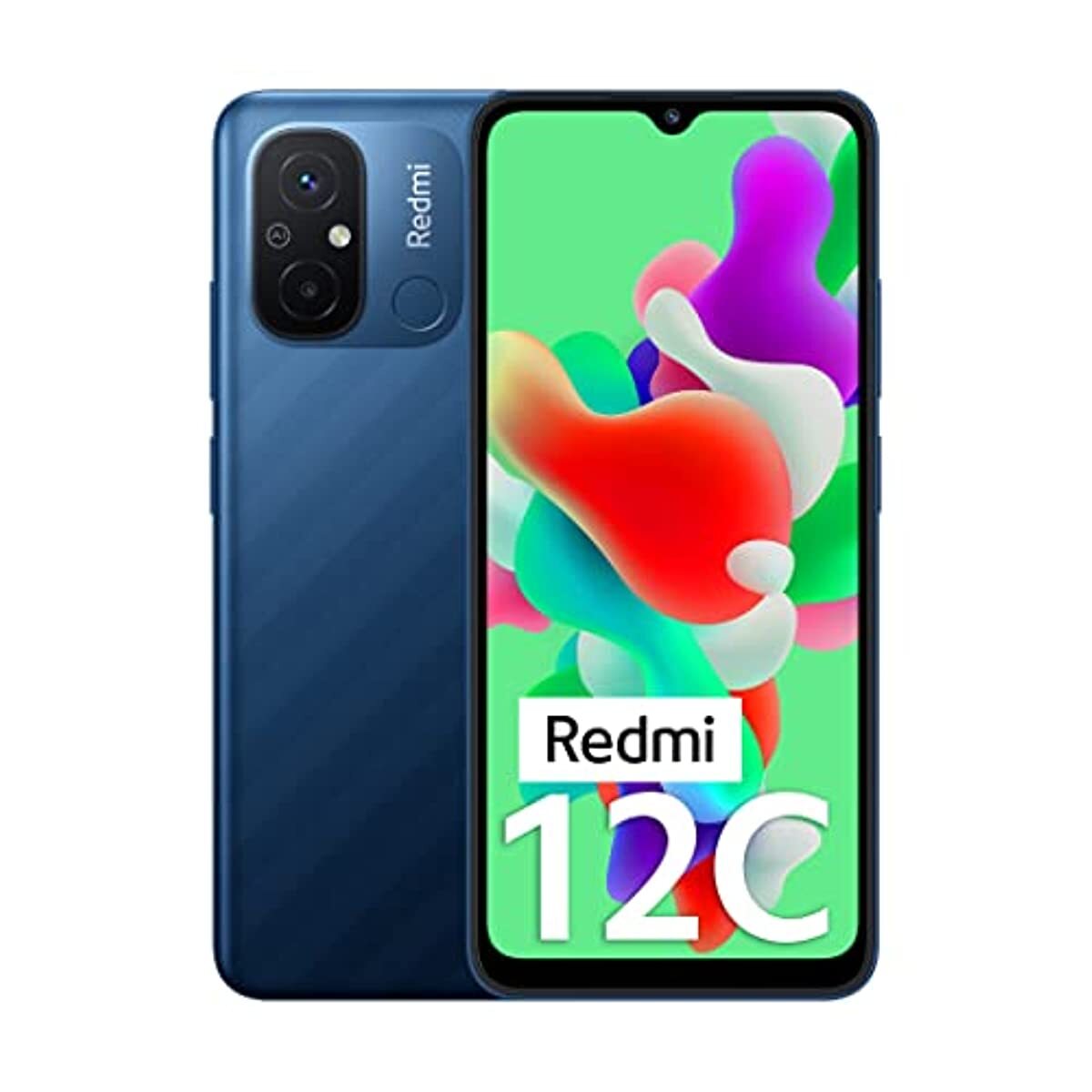 Redmi 12C (Royal Blue, 4GB RAM, 64GB Storage) | High Performance