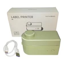 MakeID Label Printer USB M1 Genki Series Jing Jing Portable 5/8" Tape