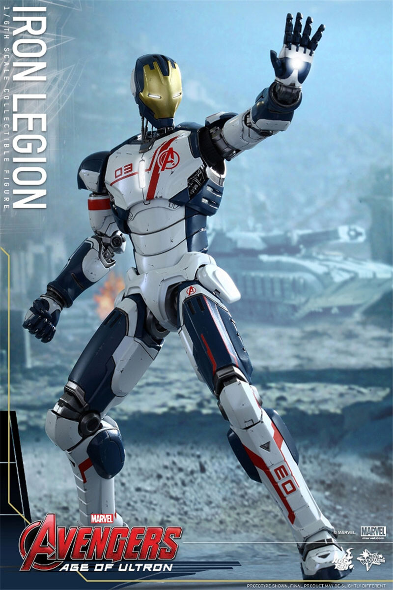 HotToys 1/6 MMS299 Avengers: Age of Ultron Iron Legion Action