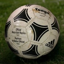 Pallone Addias 1982 Tango Espana Replica Coppa del Mondo USATO