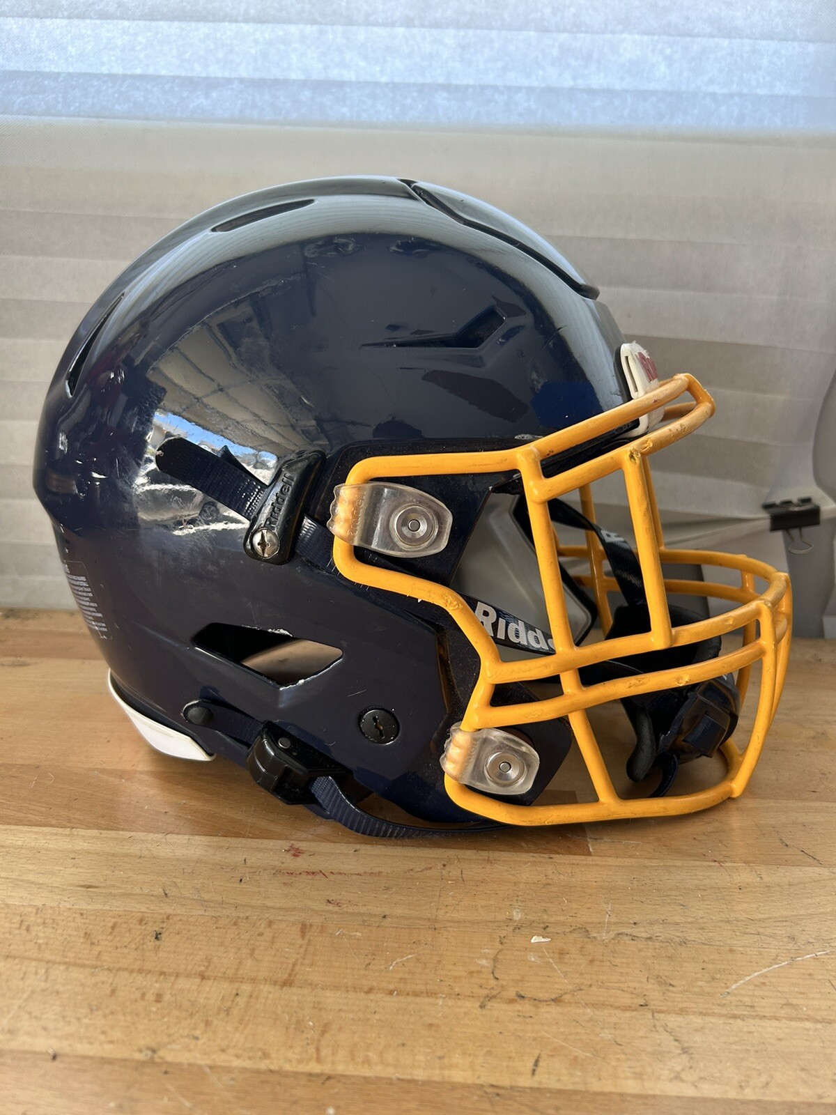 Riddell SPEED FLEX speedflex football Helmet adult LARGE L Navy Blue