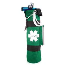 Portable Oxygen Cylinder Sleeve Bag Star Of Life - Zippered Storage Tank Pouch w
