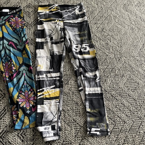 Ladies Size S Nike Pro & Reebok Active Wear Tights - Picture 4 of 7