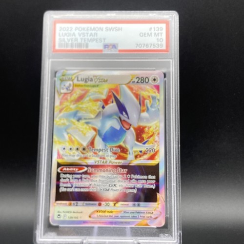 CARTE POKÉMON LUGIA vstar 139/195 ultra rare EB12 tempête argentée FR