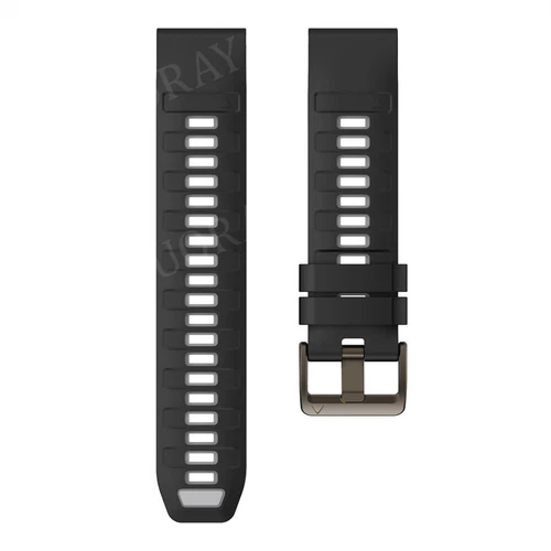 Quick Fit Strap For Garmin Fenix 8 E 7 7X 6 6S 6X 5X 5Plus 3 Silicone Watch Band - Picture 25 of 71