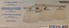 Kichler 3-Light Chrome Modern/Contemporary Vanity Light