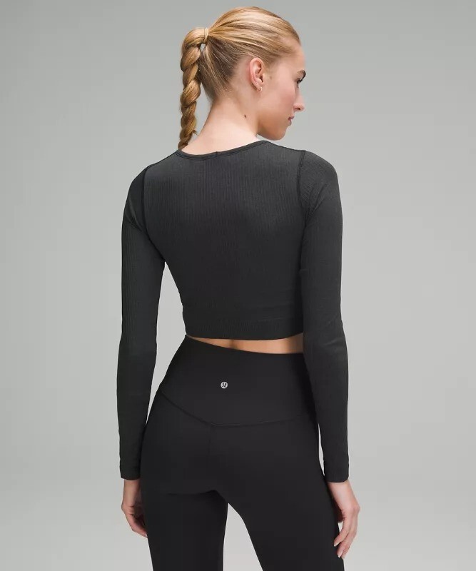 Lululemon Women's Ebb to Street Long-Sleeve Shirt size:2 | eBay