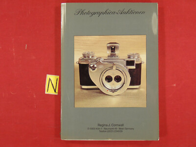 Photographica-Auktionen Regina J. Cornwall März 1985
