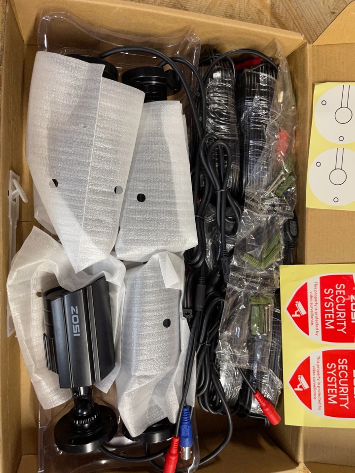 Black Wired 1080P Outdoor Bullet Tvi Security Cameras Compatible With Tvi Dvr - Image 2 of 4