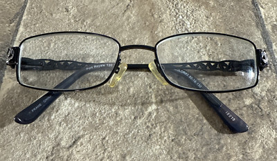 Port Royale TATUM Color #3 Black Eyeglasses Frame Flex Hinge 50-16-130-27mm G24