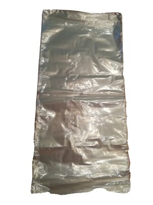 200 Flachbeutel transparent LDPE Beutel  260x500mm x 40mµ, gelocht, NEU 