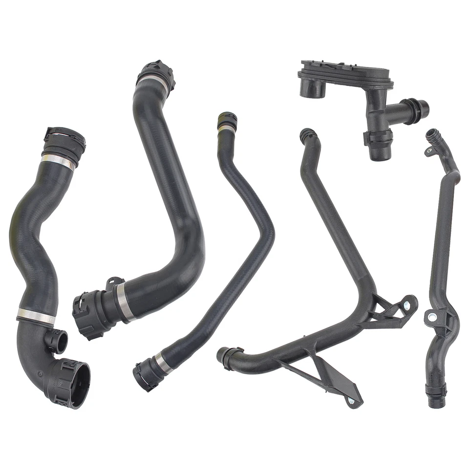 7x Kit de manguera de radiador de refrigerante de tanque de expansión para BMW 328Ci 328i 330Ci 330i 330xi Foto 4 de 4